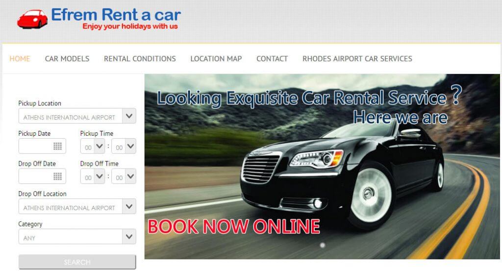 Rhodes Rent a car in Rhodes, Rodos Rent a car is the best car rental office in Rhodes