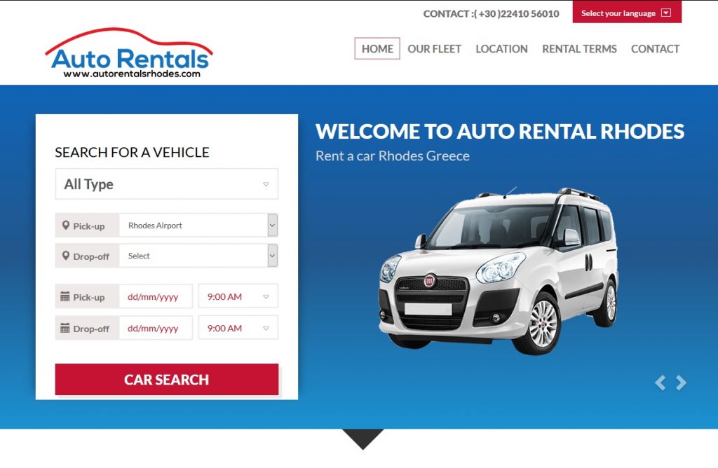 Rhodes Rent a car in Rhodes, Rodos Rent a car is the best car rental office in Rhodes