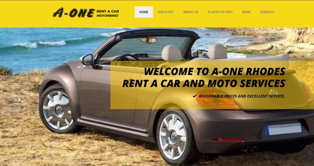 a-one rent a car